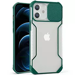 Чехол Epik Camshield matte Ease TPU со шторкой для Apple iPhone 11 (6.1") Зеленый