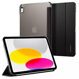 Чехол для планшета Spigen Liquid Air Folio для Apple iPad 10.9" (2022, 2024), iPad 11" (2025) Black (ACS05415) - фото Чехол для планшета Spigen Liquid Air Folio для Apple iPad 10.9" (2022, 2024), iPad 11" (2025) Black (ACS05415)