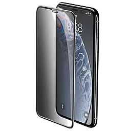 Защитное стекло Baseus Curved Privacy Apple iPhone XR  Black (SGAPIPH61WC01)