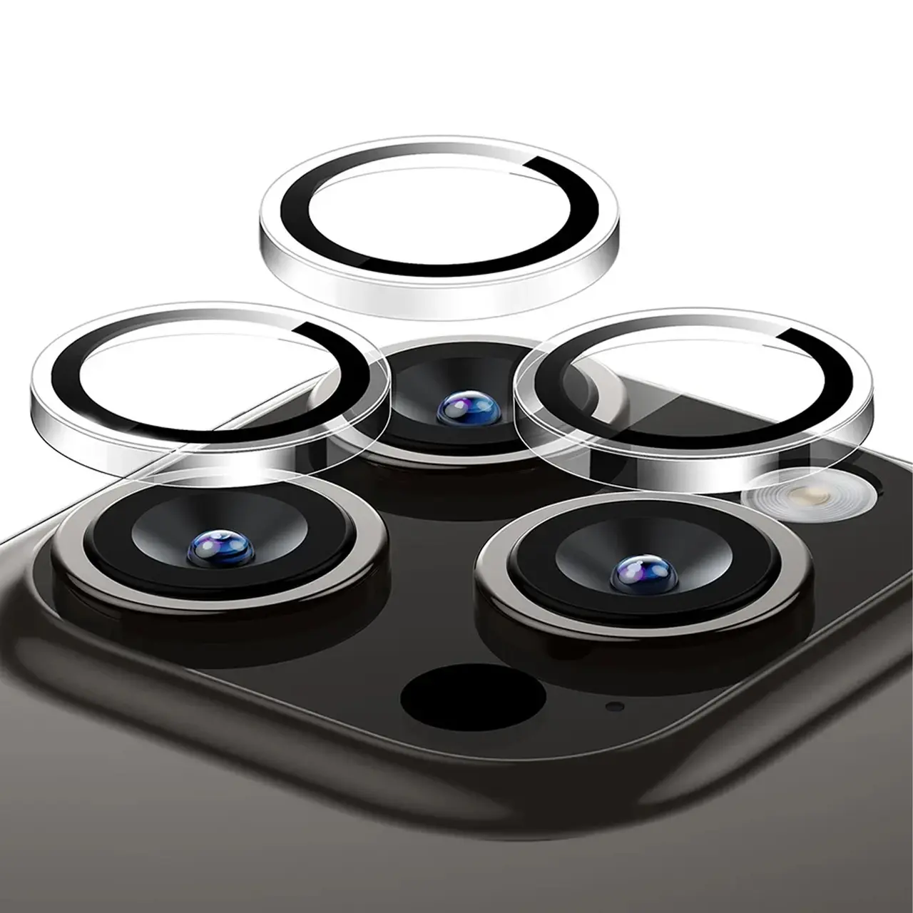 Захисне скло ArmorStandart AR для камери Apple iPhone 15 Pro, iPhone 15 Pro Max Clear (ARM76286) - фото 1