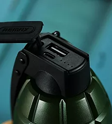 Повербанк Remax Grenade RPL-28 5000 mAh Green - мініатюра 4