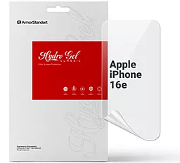 Гидрогелевая пленка ArmorStandart для Apple iPhone 16e (ARM76266) - фото Гидрогелевая пленка ArmorStandart для Apple iPhone 16e (ARM76266)