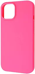Чехол Wave Full Silicone Cover для Apple iPhone 14 Barbie Pink