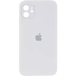 Чехол Silicone Case Full Camera for Apple iPhone 11 White