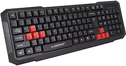 Клавіатура Esperanza EGK102 USB (EGK102RUA) Red