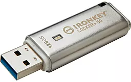 Флешка Kingston 128 GB IronKey Locker+ 50 (IKLP50/128GB) - фото Флешка Kingston 128 GB IronKey Locker+ 50 (IKLP50/128GB)