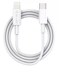 Кабель Jellico B1 USB Type-C - Lightning 20w 3a 1м PD сable White (RL075911) - фото Кабель Jellico B1 USB Type-C - Lightning 20w 3a 1м PD сable White (RL075911)