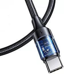 Кабель Usams U71 USB Type-C - Type-C 100w 5a 3м PD cable Black - миниатюра 2 Кабель Usams U71 USB Type-C - Type-C 100w 5a 3м PD cable Black - миниатюра 2