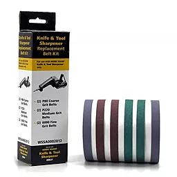 Набор сменных ремней Work Sharp WSKTS P220 Ceramic Oxide - фото Набор сменных ремней Work Sharp WSKTS P220 Ceramic Oxide