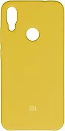 Чехол 1TOUCH Silicone Cover Xiaomi Redmi 7 Yellow