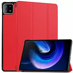 Чохол для планшету BeCover Smart Case для Xiaomi Mi Pad 6, Mi Pad 6 Pro 11" Red (709502) - фото Чохол для планшету BeCover Smart Case для Xiaomi Mi Pad 6, Mi Pad 6 Pro 11" Red (709502)
