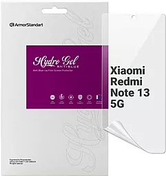 Гидрогелевая пленка ArmorStandart Anti-Blue для Xiaomi Redmi Note 13 5G (ARM71872) - фото Гидрогелевая пленка ArmorStandart Anti-Blue для Xiaomi Redmi Note 13 5G (ARM71872)