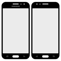 Корпусне скло дисплея Samsung Galaxy J2 J200F, J200G, J200H, J200Y Black - фото Корпусне скло дисплея Samsung Galaxy J2 J200F, J200G, J200H, J200Y Black