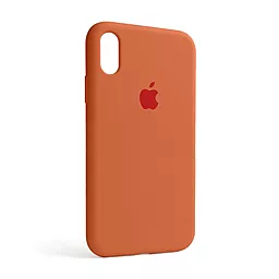 Чехол Silicone Case Full для Apple iPhone XR New Peach