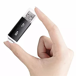 Флешка Silicon Power 32GB Blaze B02 Black USB 3.0 (SP032GBUF3B02V1K) - мініатюра 4