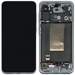 Дисплей Samsung Galaxy A56 A566 з тачскріном і рамкою, оригінал, Graphite - фото Дисплей Samsung Galaxy A56 A566 з тачскріном і рамкою, оригінал, Graphite