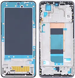 Рамка для дисплея Xiaomi Poco F4 / Redmi K40S Moonlight Silver - фото Рамка для дисплея Xiaomi Poco F4 / Redmi K40S Moonlight Silver