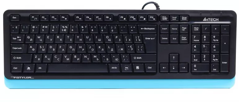 Клавиатура A4Tech FKS10 Blue - фото 1
