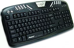 Клавиатура Aneex E-K958 USB Black - фото Клавиатура Aneex E-K958 USB Black
