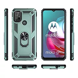 Чохол BeCover Military для Motorola Moto G10, Moto G20, Moto G30, Moto G10 Power Dark Green (707107) - мініатюра 2