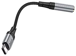 Аудио-переходник Hoco LS36 Fresh Digital M-F USB Type-C -> 3.5 mm Black - миниатюра 5
