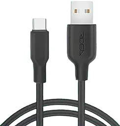 Кабель Ridea RC-M124 Soft Silico USB-A - Type-C 60w 3a 1м cable Black - фото Кабель Ridea RC-M124 Soft Silico USB-A - Type-C 60w 3a 1м cable Black