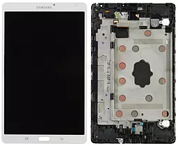 Дисплей для планшету Samsung Galaxy Tab S 8.4 T700 (Wi-Fi) + Touchscreen with Frame White - фото Дисплей для планшету Samsung Galaxy Tab S 8.4 T700 (Wi-Fi) + Touchscreen with Frame White