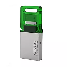 Флешка Verico 16 GB Hybrid Mini Cyan (1UDOV-RICNG3-NN) - фото Флешка Verico 16 GB Hybrid Mini Cyan (1UDOV-RICNG3-NN)
