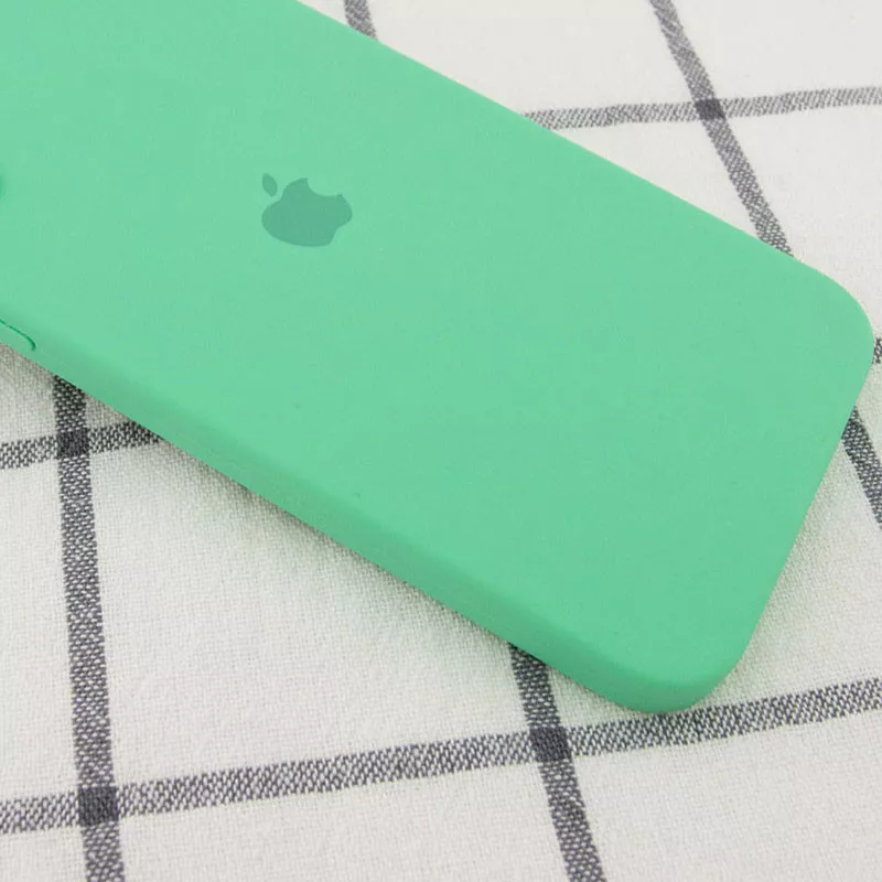 Чехол Silicone Case Full Camera Square для Apple iPhone 11 Pro Spearmint - фото 2