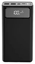 Повербанк XO PR125 Digital Display 50000mah Black