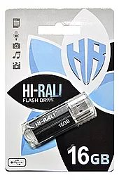 Флешка Hi-Rali 16GB Corsair Series USB 2.0 (HI-16GBCORBK) Black - миниатюра 2