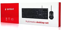 Комплект (клавіатура+мишка) Gembird (KBS-UM-03-RU) - мініатюра 4