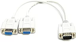 Видео сплиттер VGA - 2xVGA 0.2m white (CA911974) PowerPlant - фото Видео сплиттер VGA - 2xVGA 0.2m white (CA911974) PowerPlant