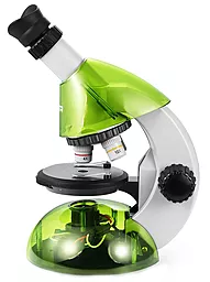 Микроскоп SIGETA MIXI 40x-640x Green с адаптером для смартфона - миниатюра 2