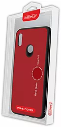 Чехол Intaleo Real Glass Huawei Honor 8A Red (1283126492914) - миниатюра 3
