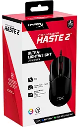Компьютерная мышка HyperX Pulsefire Haste 2 Black (6N0A7AA) - миниатюра 8 Компьютерная мышка HyperX Pulsefire Haste 2 Black (6N0A7AA) - миниатюра 8