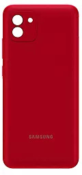 Задняя крышка корпуса Samsung Galaxy A03 A035 Red