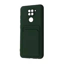 Чехол Wave Colorful Pocket для Xiaomi Redmi Note 9 Dark Green