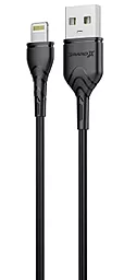 USB Кабель Grand-X Lightning Cable Black (PL01B)