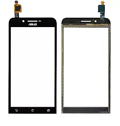 Сенсор (тачскрин) Asus ZenFone Go ZC500TG Black - фото Сенсор (тачскрин) Asus ZenFone Go ZC500TG Black
