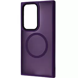 Чохол Wave Matte Insane Case with MagSafe для Samsung Galaxy S24 Ultra Deep Purple