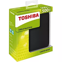 Зовнішній жорсткий диск Toshiba 2.5" USB  500GB Canvio Ready Black (HDTP205EK3AA) - мініатюра 5