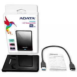 Внешний жесткий диск ADATA 2.5 1TB HV620S Slim (AHV620S-1TU31-CBK) - миниатюра 5