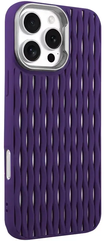 Чехол Case TPU Ribbio для Apple iPhone 16 Pro Max  Purple - фото 1
