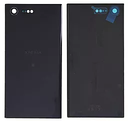 Задняя крышка корпуса Sony Xperia X Compact F5321 со стеклом камеры Original Black - фото Задняя крышка корпуса Sony Xperia X Compact F5321 со стеклом камеры Original Black