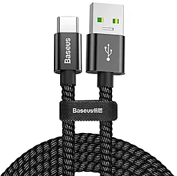 Кабель Baseus Double Fast Charging USB-A - Type-C 100w 5a 1м cable Black (CATKC-A01) - фото Кабель Baseus Double Fast Charging USB-A - Type-C 100w 5a 1м cable Black (CATKC-A01)