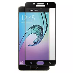 Захисне скло 1TOUCH Full Glue для Samsung A510F Galaxy A5 2016  (без упаковки) Black