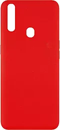 Чехол Epik Silicone Cover Full without Logo (A) OPPO A31 Red