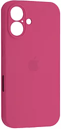 Чохол Silicone Case Full Camera для Apple iPhone 16 Plus Dragon Fruit - фото Чохол Silicone Case Full Camera для Apple iPhone 16 Plus Dragon Fruit