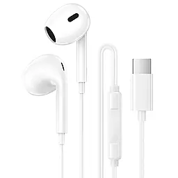 Наушники Borofone BM100 Max Fuente Type-C White